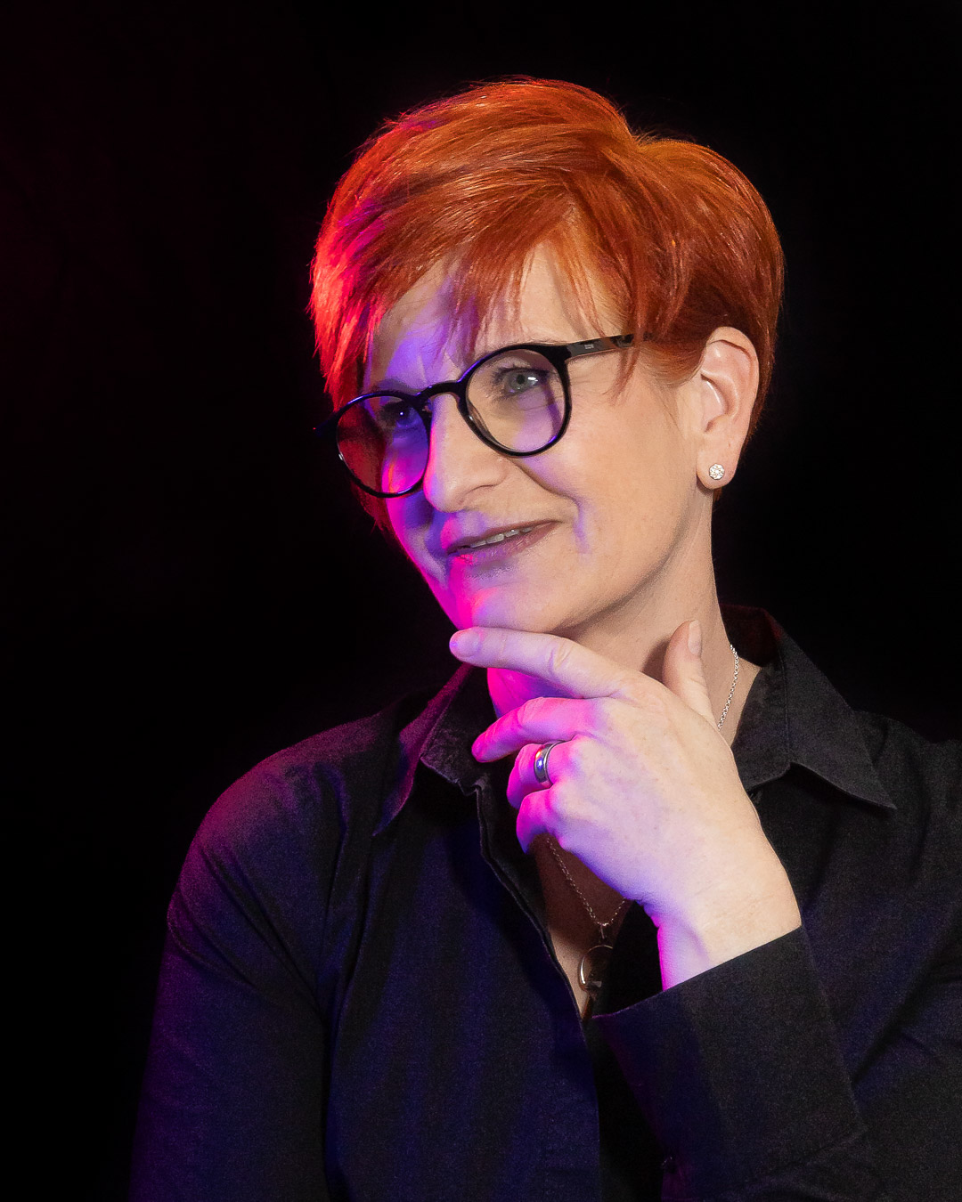 Portrait photo of Silke Hufsky, project lead at Theim Kommunikation.